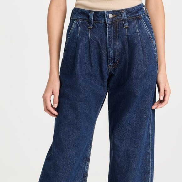 Anine Bing Carrie Jeans in Sapphi NWT - Picture 1 of 7